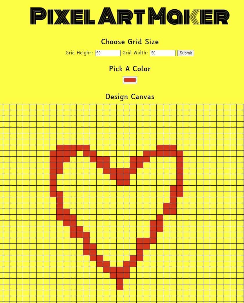 Pixel Art maker