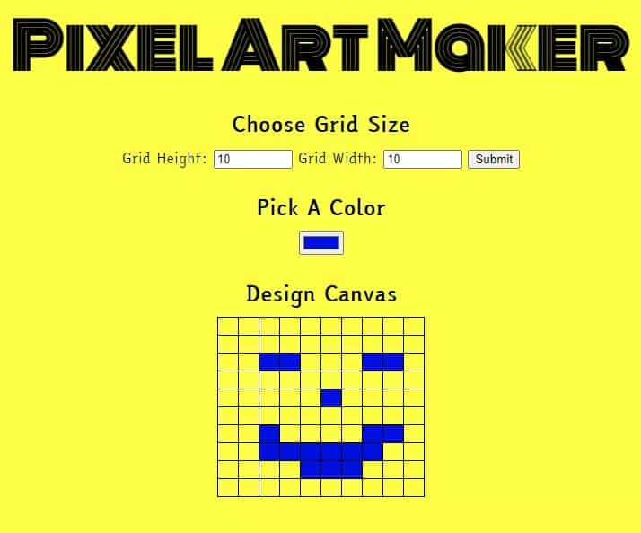 Pixel Art maker